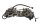 Carburateurunit, gasklephuis, injectie Honda XL 1000 V SD01 99-00