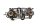 Carburateurunit, gasklephuis, injectie Honda XL 1000 V SD01 99-00