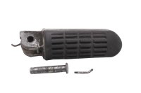 Voorste rechter inklapbare voetsteun voor de bestuurder, rubber Honda XL 1000 V SD01 99-00