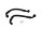Brake line set front left right BMW K 100 RS 4 Ventiler K589 0523 89-92