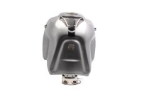Brandstoftank, benzinetank, zilver, afsluitbaar AIL63 Honda XL 1000 V SD01 99-00