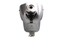 Brandstoftank, benzinetank, zilver, afsluitbaar AIL63 Honda XL 1000 V SD01 99-00