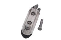 Voetsteun linksvoor, bestuurderszijde, rubberen beugelbevestiging Honda XL 1000 V SD01 99-00
