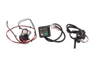 Verwarmde handvatten, schakelaar, kabelset, verwarmde stuurgreep Honda XL 1000 V SD01 99-00