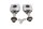 Stuurverhogers, spacers, set stuurverhogerklemmen Honda XL 1000 V SD01 99-00
