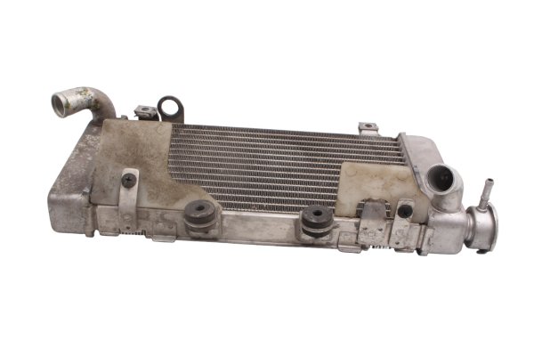 Waterkoeler rechts, radiateurdop, koelradiateur Honda XL 1000 V SD01 99-00