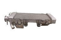 Waterkoeler rechts, radiateurdop, koelradiateur Honda XL 1000 V SD01 99-00