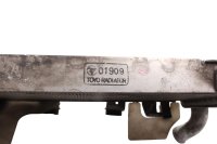 Waterkoeler rechts, radiateurdop, koelradiateur Honda XL 1000 V SD01 99-00