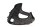 Zijpaneel, rechtsvoor, zwart Honda XL 1000 V SD01 99-00