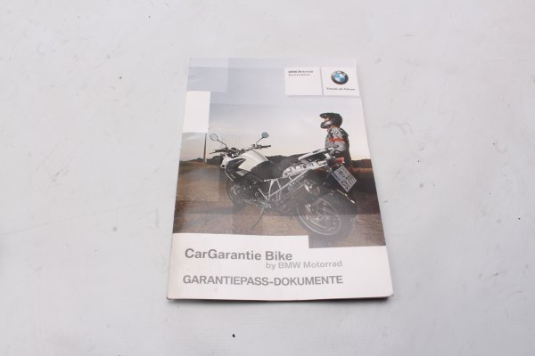 Libretto garanzia documenti CarGarantie Bike BMW R 1200 GS K25 0307 R12 04-07