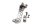 Portavaligie supporto borsa sinistro posteriore BMW R 1200 GS K25 0307 R12 04-07