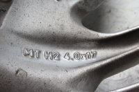 Fälg bakhjul 4.0x17 MT H2 med däckventil BMW R 1200 GS K25 0307 R12 04-07