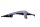 Carena Laterale Posteriore Sinistra Blu Suzuki SV 1000 S WVBX 03-07