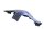 Carena Laterale Posteriore Sinistra Blu Suzuki SV 1000 S WVBX 03-07