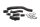 Durites radiateur refroidissement colliers KTM Super Moto 950 LC8 SM950 05-08