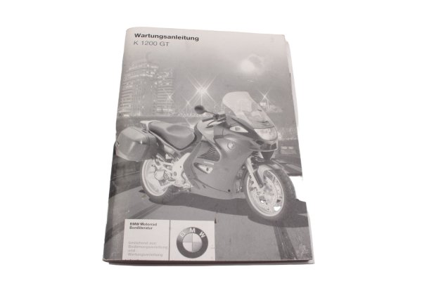 Libro de mantenimiento manual de servicio guía BMW K 1200 GT K41 0548 02-05