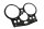 Instrumentholder speedometer beslag cockpit Honda CB 1000 F Big One SC30 93-96