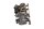 Gasklephuis injectie dubbele complete unit Suzuki SV 1000 S WVBX 03-07