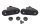 Sadelfäste hållare infästning gummi sats fram BMW R 1200 GS K25 0307 R12 04-07