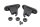 Sadelfäste hållare infästning gummi sats fram BMW R 1200 GS K25 0307 R12 04-07