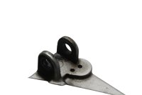 Pedana supporto poggiapiedi piastra staffa destra Kawasaki ER-6N ER650A 05-08