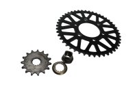 Kit pignon couronne écrou rondelle transmission...