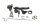 Serratura sella meccanismo sgancio leva tirante BMW R 1200 GS K25 0307 R12 04-07