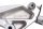 Piastra forcella superiore semimanubrio BMW K 1200 S K40 K12S 0581 05-08
