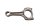 Biella albero motore pistone manovellismo sinistra BMW R 1150 R R28 0429 01-06