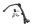 Kickstand side prop left with springs and mounting plates BMW K 1 K-1 88-93