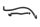 Fuel hose petrol line pipe set with clamps injection supply BMW K 1 K-1 88-93