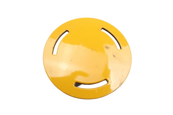 Wheel cover hub cap rim centre trim disc insert rear yellow BMW K 1 K-1 88-93