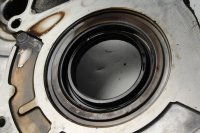 Motordeksel versnellingsbak links met beugel Honda CB 1000 F Big One SC30 93-96