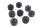 Zadelrubber buffer demper aanslag silentblock 7 stuks Kawasaki Z 650 S RS 25-25