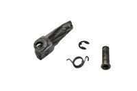 Repose-pied avant droit pilote axe ressort circlip...