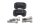 Pontets de guidon brides supports haut paire avec vis noirs BMW K 1 K-1 88-93