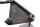Estribera soporte pletina reposapiés piloto pasajero izquierda BMW K 1 K-1 88-93