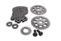 Kit cadena distribución piñones levas cigüeñal tornillos BMW K 1 K-1 88-93