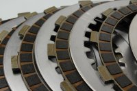 Disques dembrayage garnis lisses kit jeu friction Kawasaki ER-6N ER650A 05-08