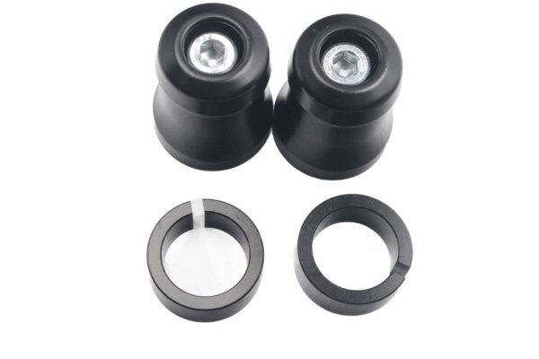 Contrapesos manillar par izquierdo derecho negro Kawasaki Z 900 RS SE 26-26