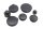 Tappi telaio kit copridadi cappucci chiusura fori BMW R 1150 R R28 0429 01-06