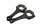 Bielas par cojinetes delantera trasera motor Yamaha XV 535 N Virago 4MC 96-03