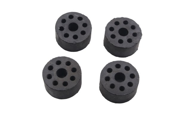 Rubber buffer silentblock accubak trillingsdemper set 4 stuks BMW K 1 K-1 88-93