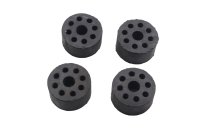 Rubber buffer silentblock accubak trillingsdemper set 4 stuks BMW K 1 K-1 88-93