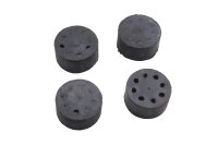 Rubber buffer silentblock accubak trillingsdemper set 4 stuks BMW K 1 K-1 88-93