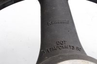 Etuvanne etupyörä 17x3.50 tuumaa musta kolmipuola Kawasaki ZR 7S ZR750F H 01-04