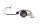 Turn signal bulb socket indicator holder wiring plug rear left BMW K 1 K-1 88-93