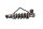 Ammortizzatore posteriore mono Showa precarico BMW R 1150 R R28 0429 01-06