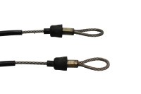Câbles crochets bagage paire sous selle fixation Kawasaki ER-6N ER650A 05-08
