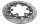 Brake disc front right floating drilled rotor disk wheel BMW K 1 K-1 88-93